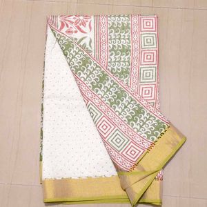 Elegant Printed Saree