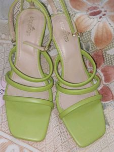 light Green Heels