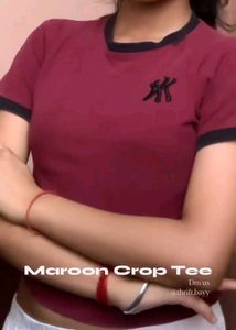 Vintage Yankees MAROON Ringer Tee