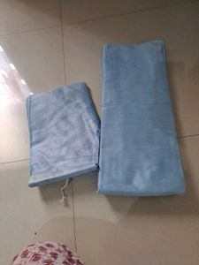 Light Blue Embellished Kurta Set