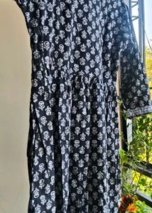 Floral Print Ethnic Kurta