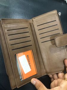 Brown BOWEISI Wallet
