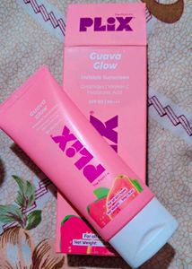 PLIX Guava Glow Invisible Sunscreen SPF 50