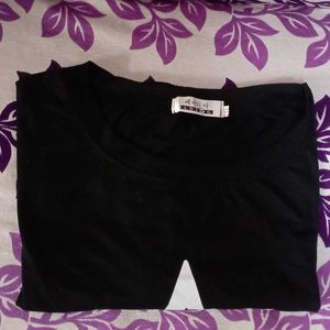 Adywg Black BeautifulDesign ⭐ CropTop Half Arm Y2K