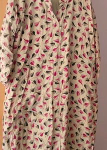 Khadi Silk Cotton Kurtha With Dupatta