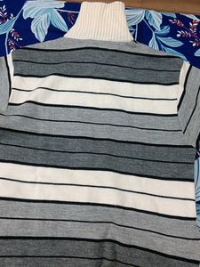 Puma Striped Zip-Up Sweater