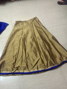 Royal Blue Indian Dress