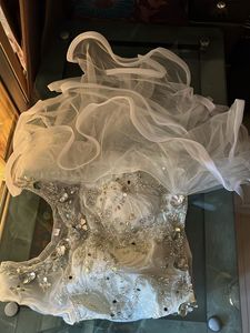 Elegant White Ethnic Skirt