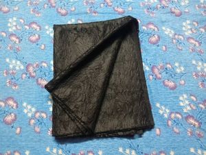black Net saree