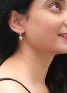 Heart Drop Earrings
