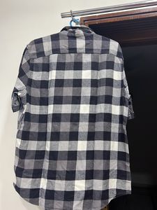 Black &amp; White Checks Shirt