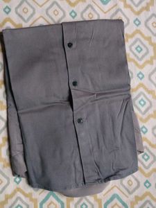 Ashworth Gray Button-Down Shirt