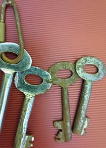 vintage keys