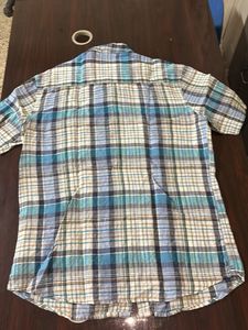 UCB Linen Plaid Casual Shirt