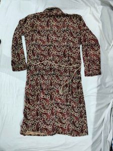 Paisley Print Vintage Robe