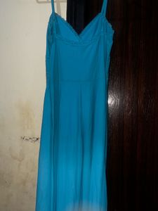 Floral Dress with Mustard Shrug