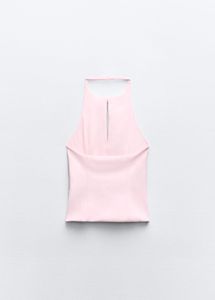 New With Tag Zara Halter Top