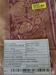 Pure kanjivaram saree new with tag