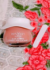 🪄Magical Glow Reviving Pink Clay Mask💫Dot &amp; Key