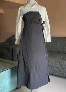 CHIC WRAP THICK DRESS