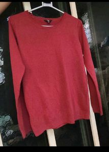 FIG Red Knit Sweater