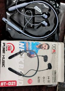 Boat Bluetooth Earphone New Not Used
