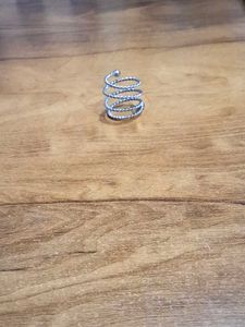 Silver Twist Ring