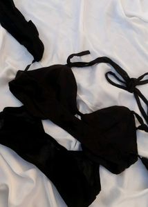 (Negotiable) Black Cut Out Top