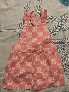 Baby Girl Pink Frock Sleeveless For Summer