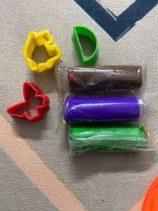 Combo Of 6- Crayons, Pencils &amp; clay