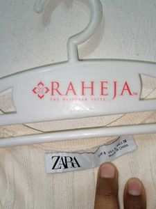 V Neck Winter Top From Zara