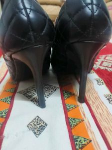 Black Brash Pointed Toe Flats