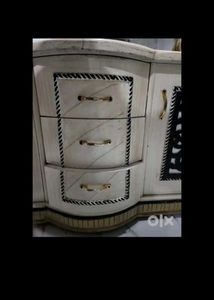 Ornate Vanity with Mirror