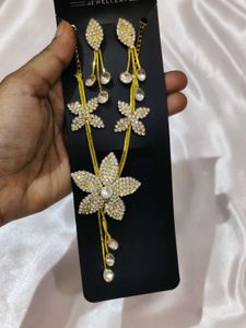 Elegant Floral Jewelry Set