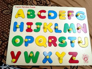 New Alphabet Qooden Block