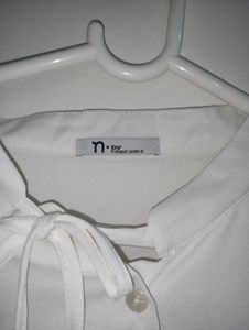 White Formal Blouse
