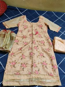 Partywear Set With Designer Dupatta