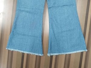 Q-89 Size 30 Flared Fit Women Denim Pajama