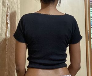 Cute Black Top