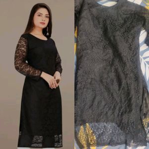 💣🔥💥Net Black Kurta