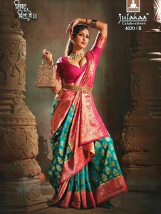 New Brand Julahaa Silk Designer Sarees