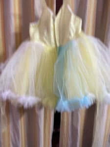 Adorable Yellow Tutu Dress