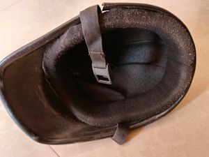 Half Cap Helmet for Girls,Men. Grey Glossy