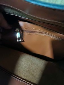 Guess Brown Perforated Tote Bag