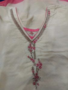 Elegant Embroidered Kurta Set