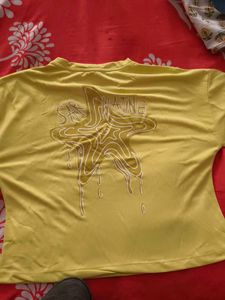 Yellow Graphic Tee