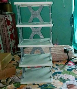 Shoe Rack 5 Layer Foldable😲