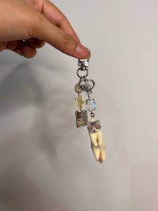 Japanese Gatcha Cat Keychain