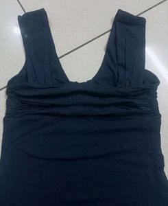 Party Top With Deep V Neck