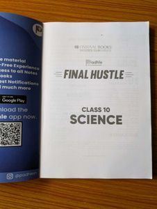 Class 10 Final Hushle Oswal Science Textbook